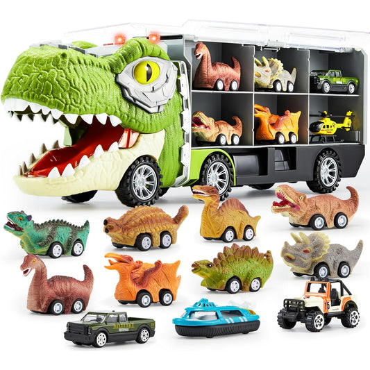 Mini Dinosaur Car Set